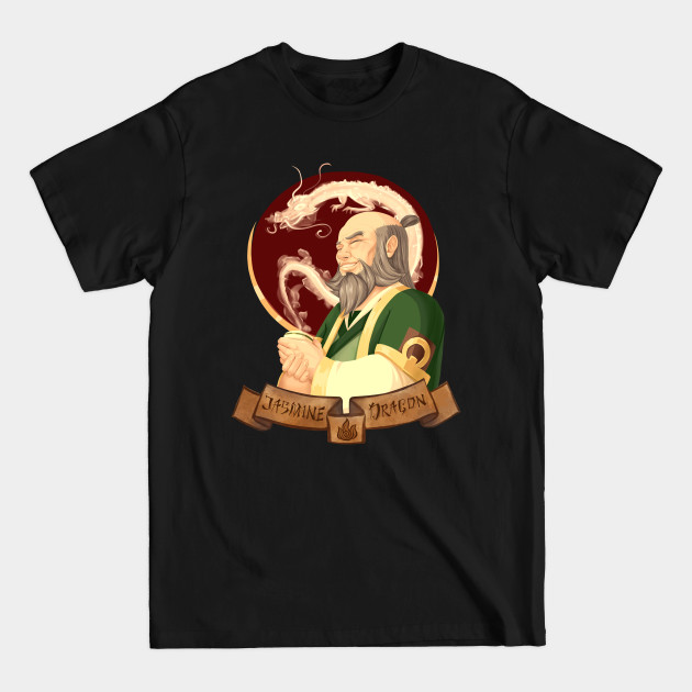 Uncle Iroh Jasmine Dragon Avatar TShirt Designed & Sold By DaviMeyer